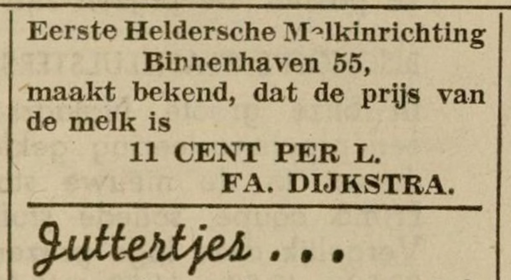 EHMI advertentie 1938